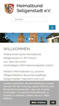 Mobile Screenshot of heimatbund-seligenstadt.de